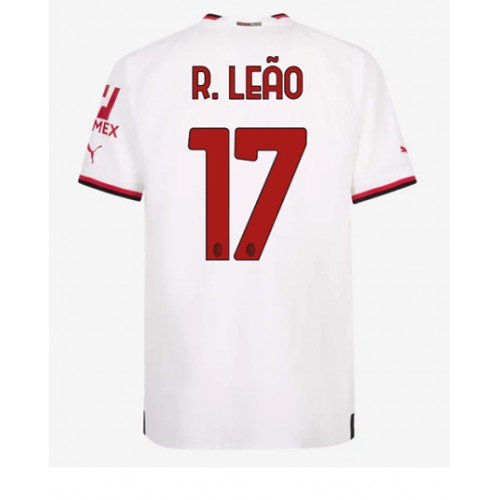 AC Milan Rafael Leao #17 Bortatröja 2022-23 Kortärmad AC Milan Rafael Leao #17 Bortatröja 2022-23 Kortärmad